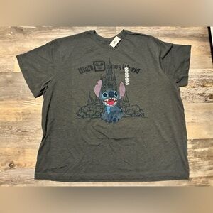 Disney Parks Walt Disney World Stitch Gray Unisex T- shirt